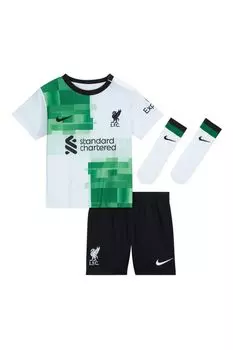 Ливерпуль ФК выездная футбольная форма из трех предметов на сезон 2023/24 Nike, белый