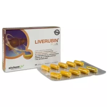 Ливерубин Плюс 30 капсул, Alchemlife