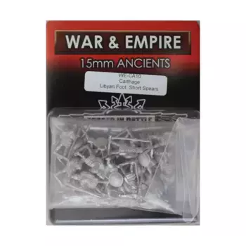 Ливийская пехота с короткими копьями, War & Empire - Ancients Miniatures - Carthaginian (15mm)