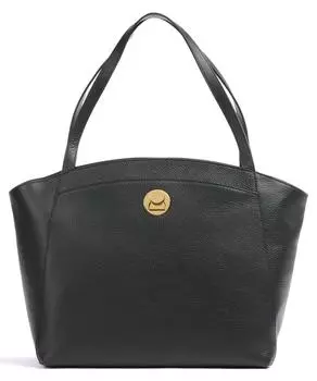 Liya Шоппер зернистая яловая кожа Coccinelle, черный