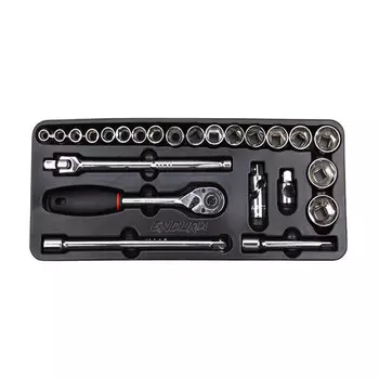 Liyide, 24 шт., серия 12,5 мм, набор держателей инструментов для ремонта, набор ручных инструментов E1927, 1 комплект Endura