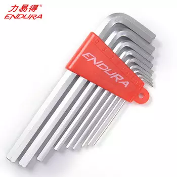 Liyide, набор из 9 предметов, метрические удлиненные шестигранные ключи с плоской головкой, 6-угольная отвертка, шестигранный квадратный ключ E1551 Endura