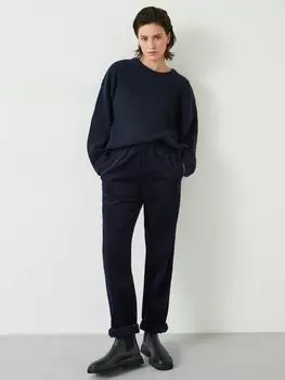 Лиза Вельветовые джоггеры HUSH, глубокий темно-синий