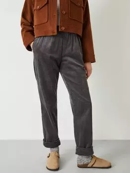 Лиза Вельветовые джоггеры HUSH, шифер