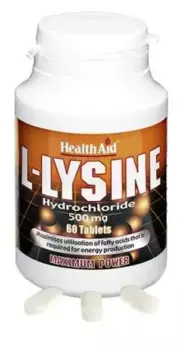 Лизин 60 таблеток по 500 мг Health Aid