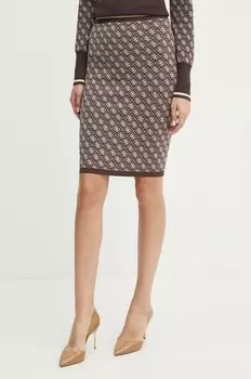 ЛИЗЭ юбка Guess, коричневый