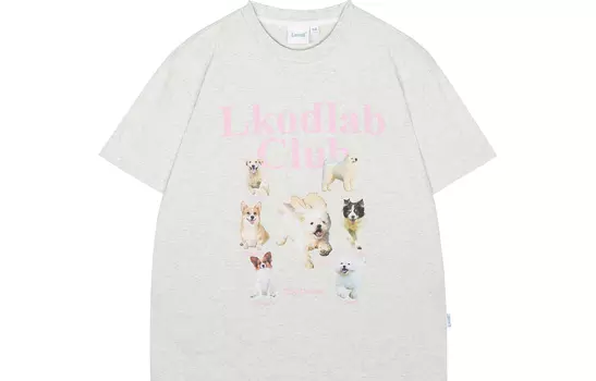 Lkod ЛКОД Футболка унисекс, Серый