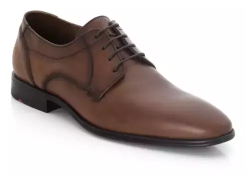 Lloyd туфли на шнуровке "ОСМОНД", с ручной отделкой, повседневная обувь, полуботинки, туфли на шнуровке, цвет Cognac-Used