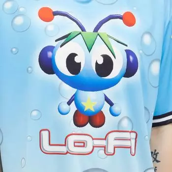 Lo-Fi марсианский трикотаж, синий