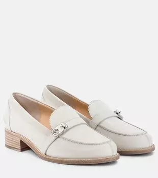 Loafers Lock Me из кожи Christian Louboutin