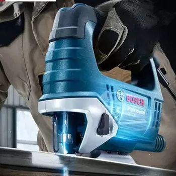 Лобзик Bosch GST750, деревообрабатывающая электрическая пила, электроинструмент, пила для резки металла, лобзик из нержавеющей стали, тянущая пила