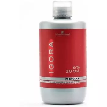 Loc Royal Igora Activ 6% 20 объем 1000мл Черный, Schwarzkopf