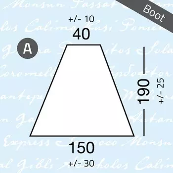 Лодка оборудована шкотом типа А серого цвета, особенно узко-конусообразным носом Marine Business