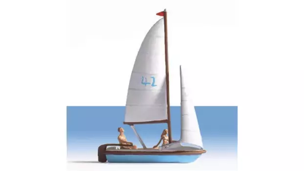 Лодка парусная неплавучая Noch