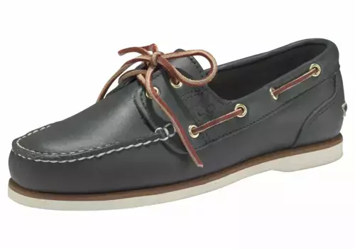 Лодочные туфли Timberland "Classic Boat 2 Eye", W, цвет Navy-Smooth