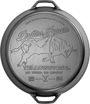 Лодж Йеллоустоун — 17-дюймовая сковорода Lodge, Black