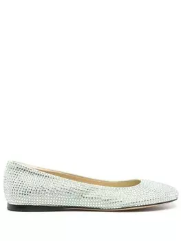 LOEWE балетки Toy, зеленый