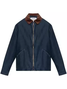 LOEWE хлопковая куртка, синий