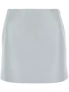 LOEWE кожаная мини-юбка, синий