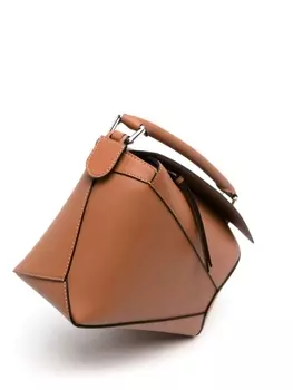 LOEWE маленькая сумка Puzzle, коричневый
