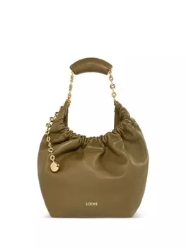 LOEWE маленький мешок Squeeze, зеленый