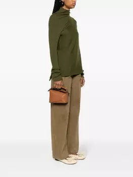 LOEWE мИНИ-СУМКА ИЗ КОЖИ PUZZLE EDGE, коричневый