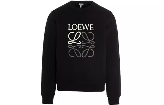 LOEWE Мужская толстовка, Черный