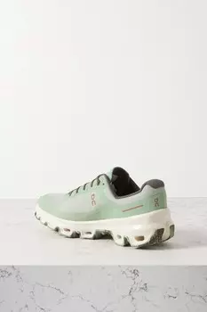 LOEWE + На кроссовках Cloudventure из переработанного холста и сетки, зеленый