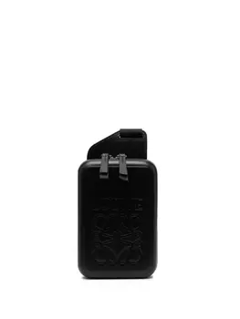 LOEWE поясная сумка с тисненым логотипом, черный