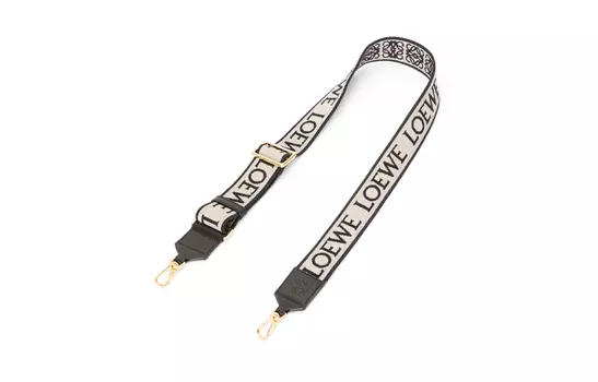 LOEWE Ремешок из телячьей кожи, женская, цвета морской волны и черного