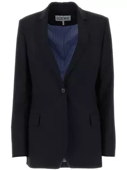 LOEWE шерстяной блейзер, синий