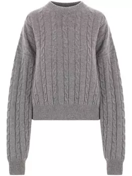 LOEWE шерстяной свитер, серый