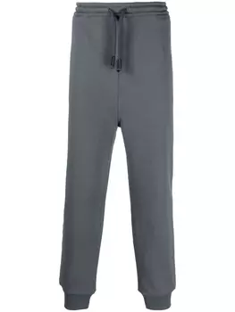 LOEWE спортивные брюки с вышитым логотипом, синий