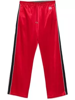 LOEWE спортивные штаны из технического джерси, красный