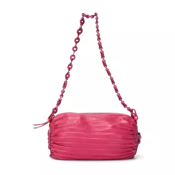 LOEWE Сумка Bracelet Pouch In Pleated Nappa Ruby Red Glaze