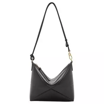 LOEWE Сумка через плечо из коровьей кожи, женская, черная