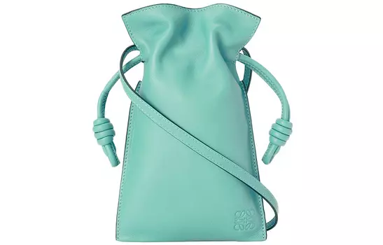 LOEWE Сумка Flamenco Pocket In Nappa Calfskin Fresh Mint