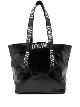 LOEWE сумка Fold Shopper, черный