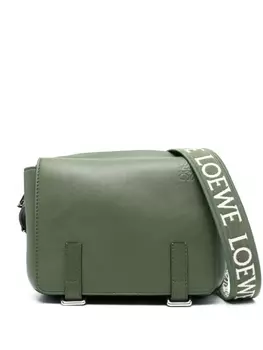 LOEWE сумка-мессенджер XS Military, зеленый