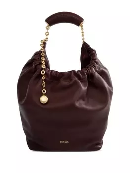 LOEWE сумка на плечо Squeeze среднего размера, красный