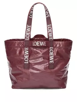 LOEWE сумка-тоут Fold Shopper, коричневый