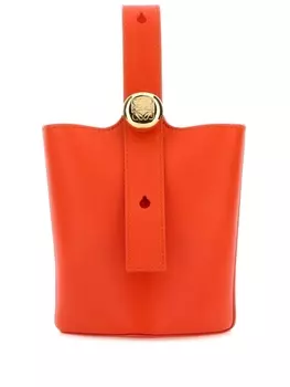 LOEWE сумка-тоут Pebble Bucket, оранжевый