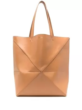 LOEWE сумка-тоут XL Puzzle Fold, нейтральный цвет