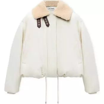 LOEWE Женская коллекция Pre Selection SS25, куртка, женская, белая