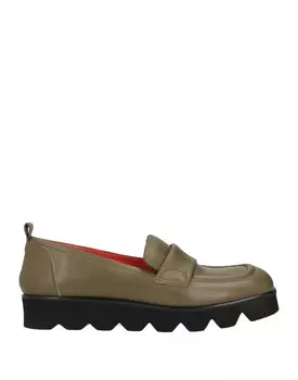 Лоферы 181, зеленый