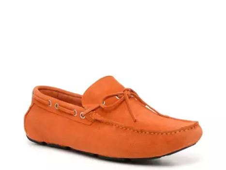 Лоферы 7882 Moc Toe Driving Loafer Mercanti Fiorentini, оранжевый