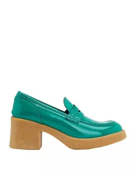 Лоферы 8 By Yoox, зеленый