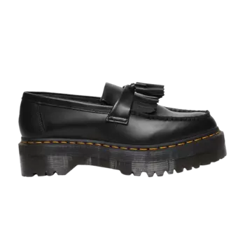 Лоферы Adrian Leather Platform Tassel Loafer 'Black', черный