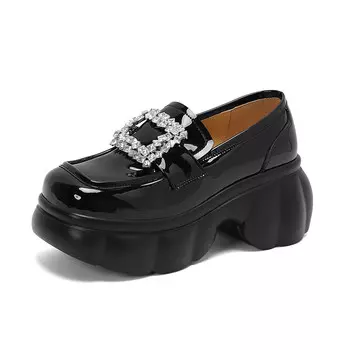 Лоферы AIQINISHA Loafers Women's, черный