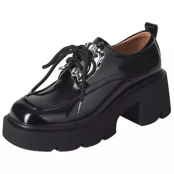 Лоферы AIQINISHA Loafers Women's, черный